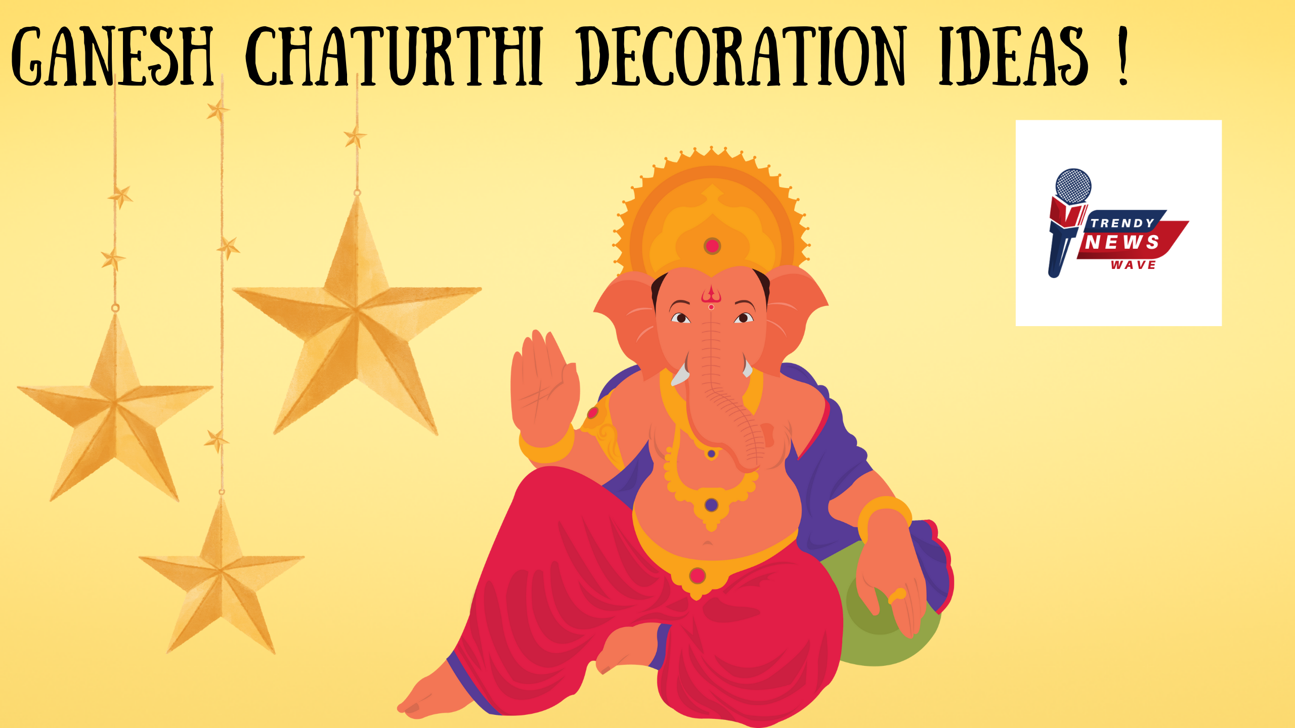 Ganesh Chaturthi Decoration Ideas for a Divine Celebration! 🌟 Boost the Festive Vibes with Our Top Picks!"