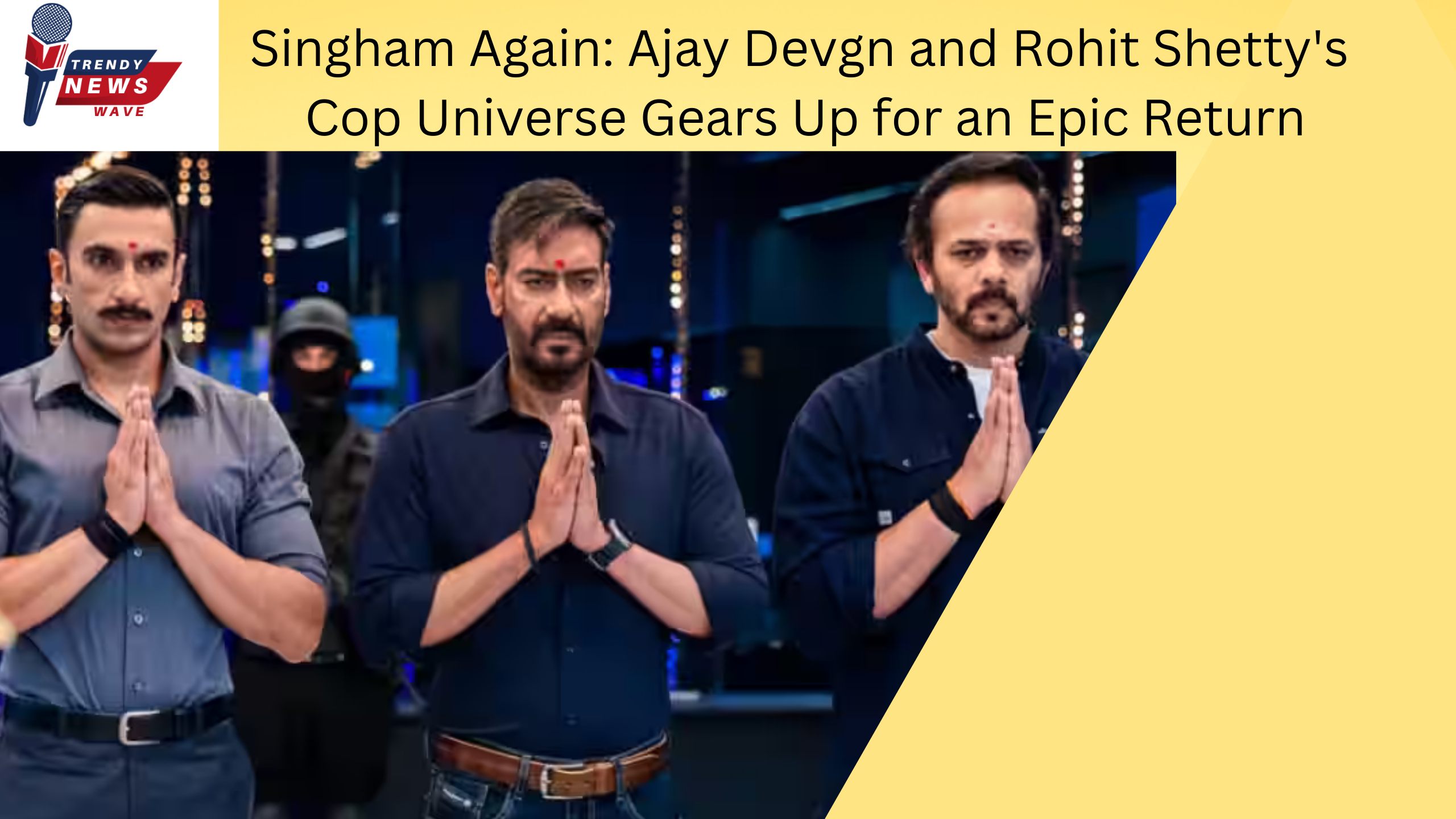 Singham Again: Ajay Devgn and Rohit Shetty's Cop Universe Gears Up for an Epic Return