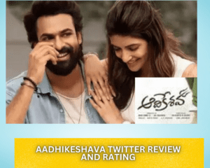 Aadhikeshava Twitter Review